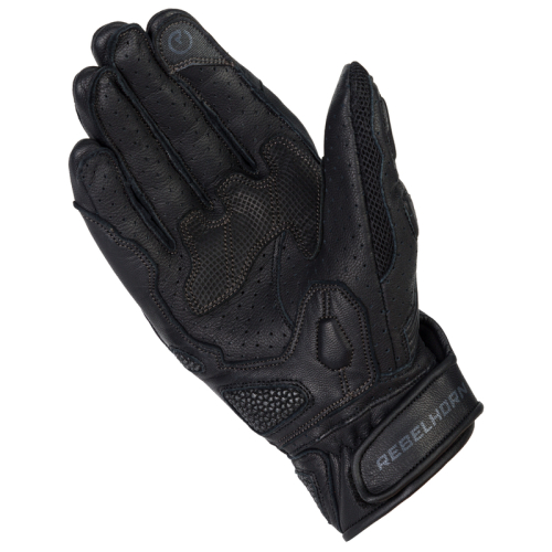 Rękawice motocyklowe damskie REBELHORN FLUX II LADY BLACK